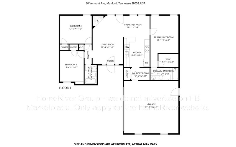 Available Now! 80 VERMONT AVE, Munford, TN 38058 property image
