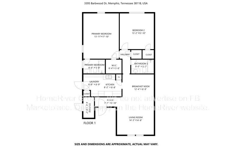 Charming 2 Bedroom, 2 Bath Duplex in Parkway Village property image