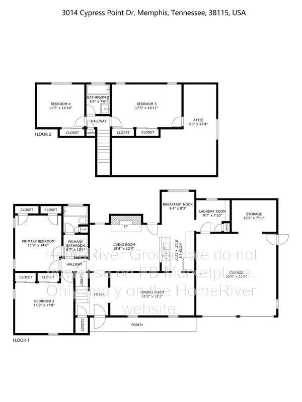 Available Now! Amazing 4 bed 2 bath home! property image