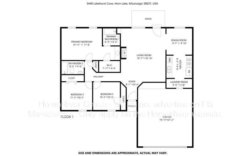 Available Now! Amazing 3 bed 2 bath home! property image