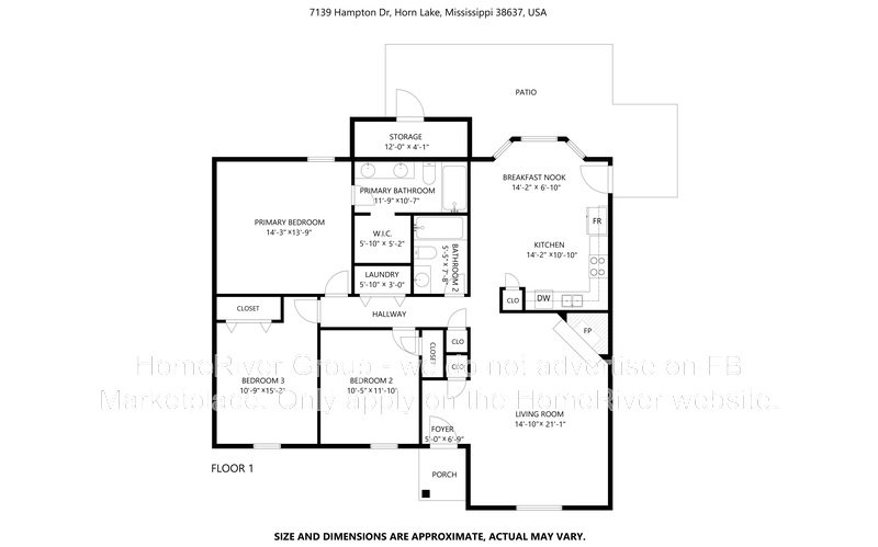 Available Now! Amazing 3 bed 2 bath home! property image