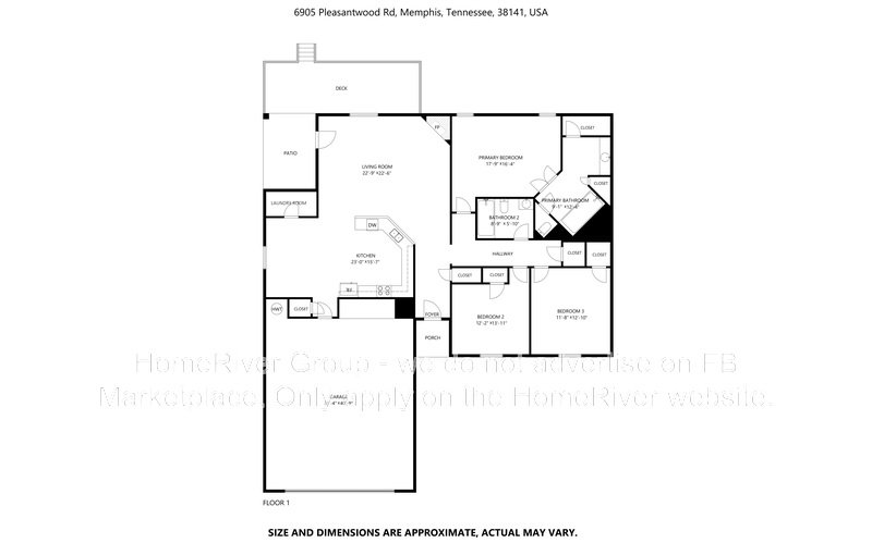 Deck | Pets Welcome | Fridge Included | 2 Car Garage property image