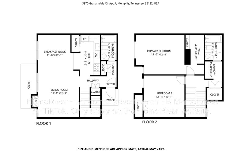 2 Bedroom Townhome | Private Patio | Community Pool property image