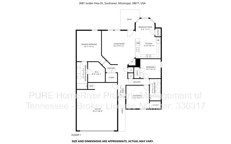 Newer 3 Bedroom Home | Split Bedroom Plan | Double Garage property image