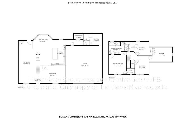 Available Now! 5464 BRAYTON DR, Arlington, TN 38002 property image