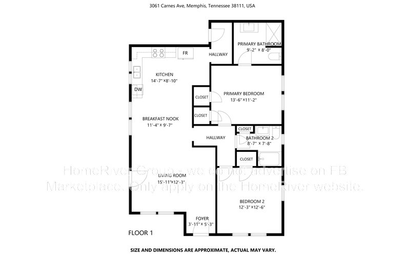 Available Now! Amazing 2 bed 2 bath home! property image