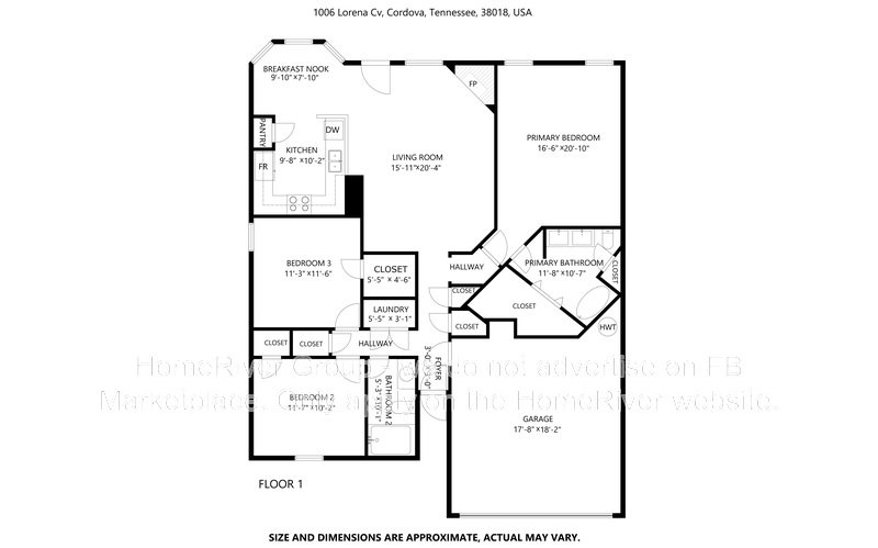 Available Now! 1006 Lorena Cove, Cordova, TN 38018 property image