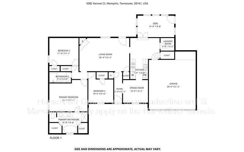 Available Now! 5082 Kennet Ct, Memphis, TN 38141 property image